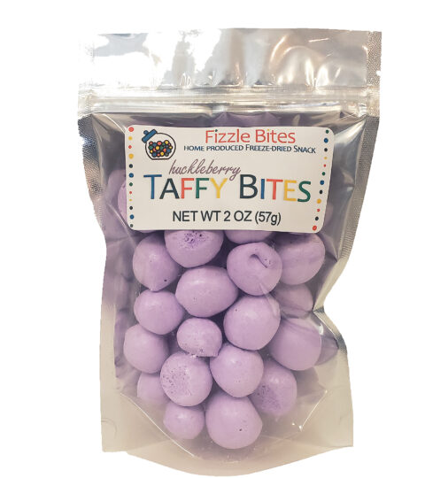 Taffy Bites Huckleberry